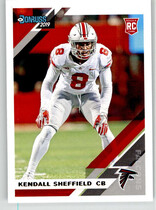 2019 Donruss Base Set #284 Kendall Sheffield