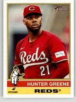 Hunter Greene Trading Card Values | Sportlots Price Guide