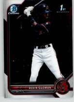 2022 Bowman Chrome Prospects #BCP-18 Alvin Guzman