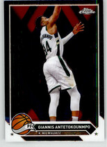 2023 Topps Chrome #15 Giannis Antetokounmpo