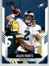 2021 Score Base Set #73 Jalen Hurts