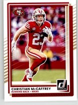 2025 Donruss Base Set #161 Christian Mccaffrey