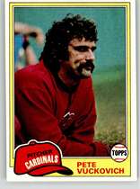 1981 Topps Base Set #193 Pete Vuckovich