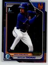 2024 Bowman Chrome Prospects #BCP-217 Rhylan Thomas