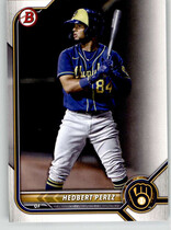 2022 Bowman Prospects #BP-67 Hedbert Perez