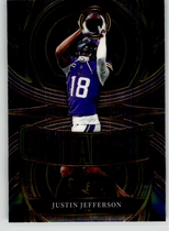 2025 Panini Select On Target #17 Justin Jefferson