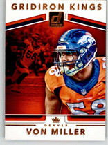 2017 Donruss Gridiron Kings #33 Von Miller