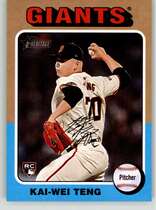 2024 Topps Heritage High Number #638 Kai-Wei Teng