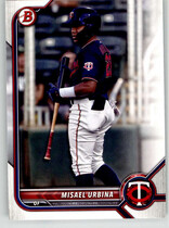 2022 Bowman Prospects #BP-86 Misael Urbina