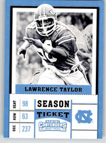 2017 Panini Contenders Draft Picks #64 Lawrence Taylor