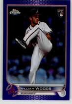 2022 Topps Chrome Update Purple Refractor #USC55 William Woods