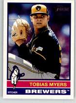 2025 Topps Heritage #137 Tobias Myers