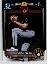 2025 Bowman Chrome Draft #BDC-82 Joshua Flores