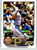 2023 Topps Base Set #313 Cal Mitchell