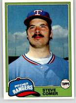 1981 Topps Base Set #592 Steve Comer