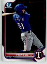 2022 Bowman Chrome Prospects #BCP-113 Maximo Acosta
