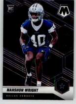 2021 Panini Mosaic #349 Nahshon Wright