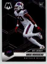 2021 Panini Mosaic #259 Greg Rousseau