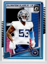 2025 Donruss Optic #280 Oluwafemi Oladejo