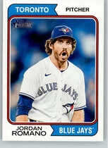 2023 Topps Heritage High Number #544 Jordan Romano