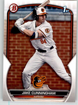 2023 Bowman Draft #BD-198 Jake Cunningham