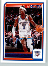 2023 Panini NBA Hoops #59 Shai Gilgeous-Alexander