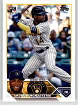 2023 Topps Update #US74 Andruw Monasterio