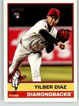 2025 Topps Heritage #372 Yilber Diaz
