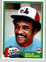1981 Topps Base Set #559 Willie Montanez