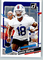 2023 Donruss Base Set #310 Justin Shorter