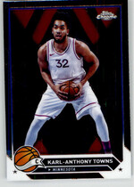 2023 Topps Chrome #105 Karl-Anthony Towns