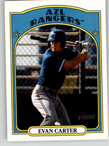 2021 Topps Heritage Minor League #176 Evan Carter
