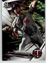 2022 Bowman Platinum Top Prospects Ice Foilboard #TOP-85 Steven Hajjar