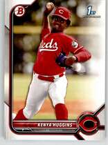 2022 Bowman Draft #BD-140 Kenya Huggins