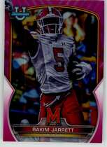 2022 Bowman Chrome University Pink Refractor #2 Rakim Jarrett