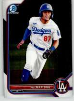 2022 Bowman Chrome Prospects #BCP-135 Wilman Diaz