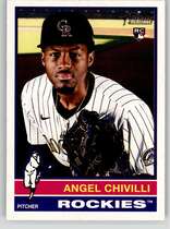 2025 Topps Heritage #230 Angel Chivilli