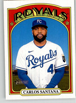 2021 Topps Heritage High Number #715 Carlos Santana