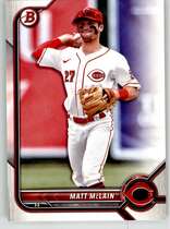 2022 Bowman Draft #BD-100 Matt Mclain