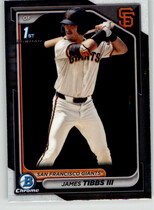 2024 Bowman Chrome Draft #BDC-40 James Tibbs Iii