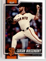 2026 Topps Base Set #184 Carson Whisenhunt