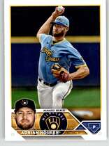 2023 Topps Base Set #323 Adrian Houser