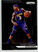 2018 Panini Prizm #52 Isaiah Thomas