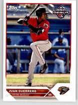 2023 Topps Pro Debut #PD-158 Juan Guerrero