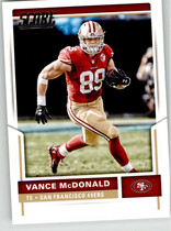 2017 Score Base Set #104 Vance Mcdonald