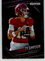 2025 Panini Prizm Black #152 Ty Simpson