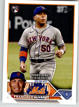 2023 Topps Update #US255 Francisco Alvarez