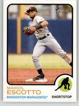 2022 Topps Heritage Minor League #178 Maikol Escotto