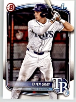 2025 Bowman Draft #BD-7 Taitn Gray