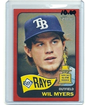 2014 Topps Heritage Target Red Border #446 Wil Myers
